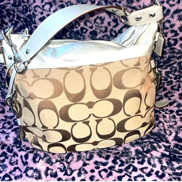 Coach Signature Pattern Bag - Picture 1 of 6